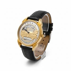 Vintage Fossil Classic Car Wristwatch Collectible 1990s